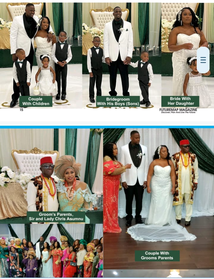 A Love Beyond Borders: The Enchanting Wedding of Ricky Asumnu and Kimberly Scott