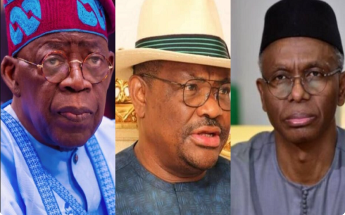 Tinubu meets with Wike, El-Rufai in Aso Rock