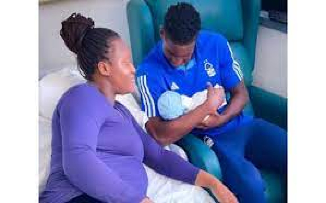 FOOTBALLER AWONIYI WELCOMES SECOND CHILD.