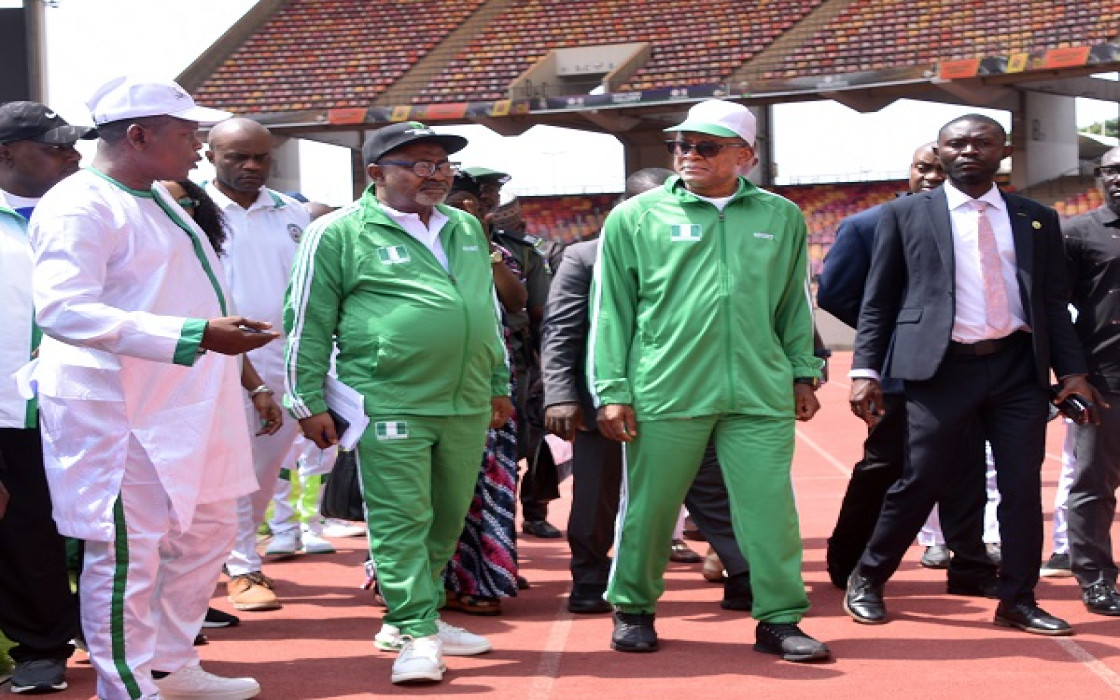 Moshood Abiola Stadium: Minister reaffirms commitment to infrastructural development