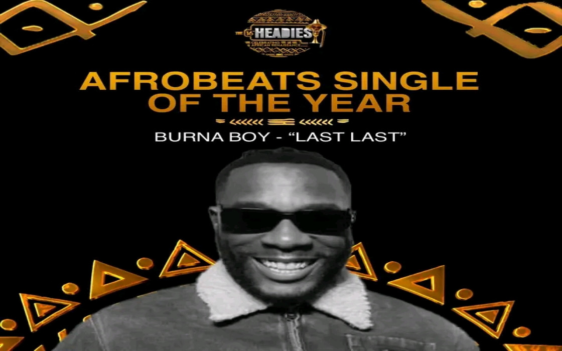 2023 Headies Award: Burna Boy Wins Afrobeats Single Of The Year