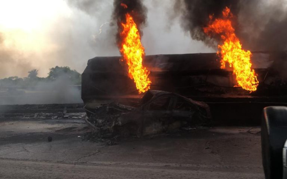 Many feared dead as petrol tanker explodes in Lagos