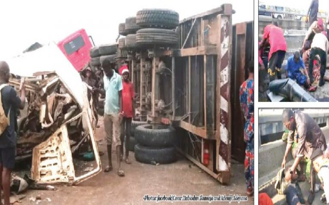 Five die, 15 injured in Lagos-Ibadan highway crash