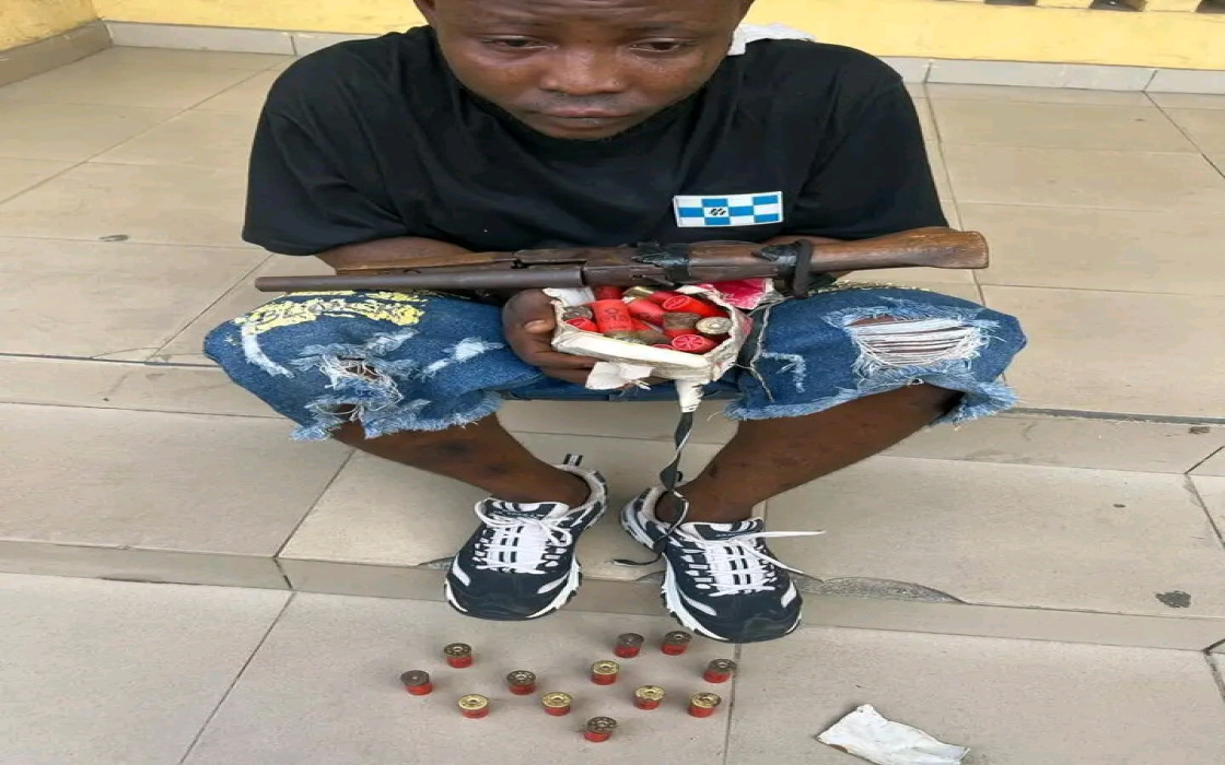 Lagos Police Arrest 27-Year-Old with Locally Made Gun, Live Cartridges