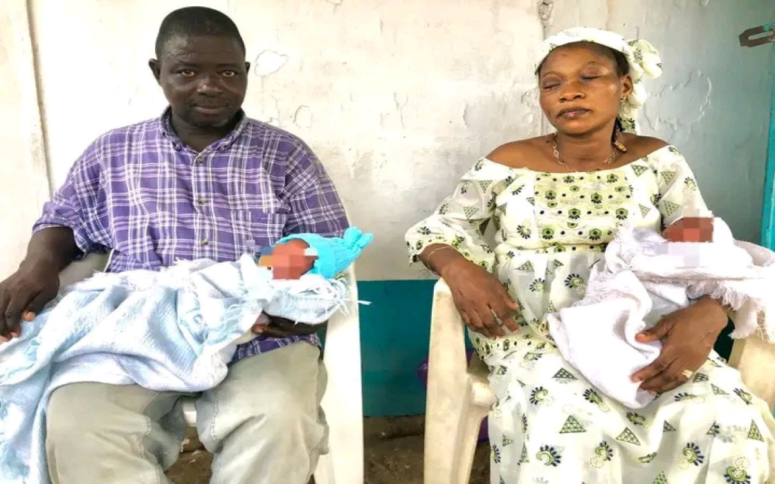 Parents Of Lagos Boy Killed By Stray Bullet Welcome Twins
